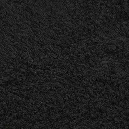 vidaXL Bathroom Mat Set 2 Pieces Fabric Anthracite