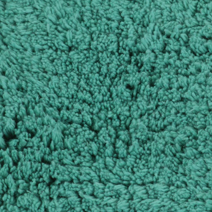 vidaXL Bathroom Mat Set 2 Pieces Fabric Turquoise