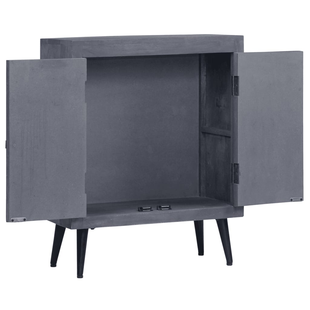 vidaXL Sideboard Solid Mango Wood 60x30x76 cm
