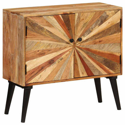 246166 vidaXL Sideboard Solid Mango Wood 85x30x75 cm