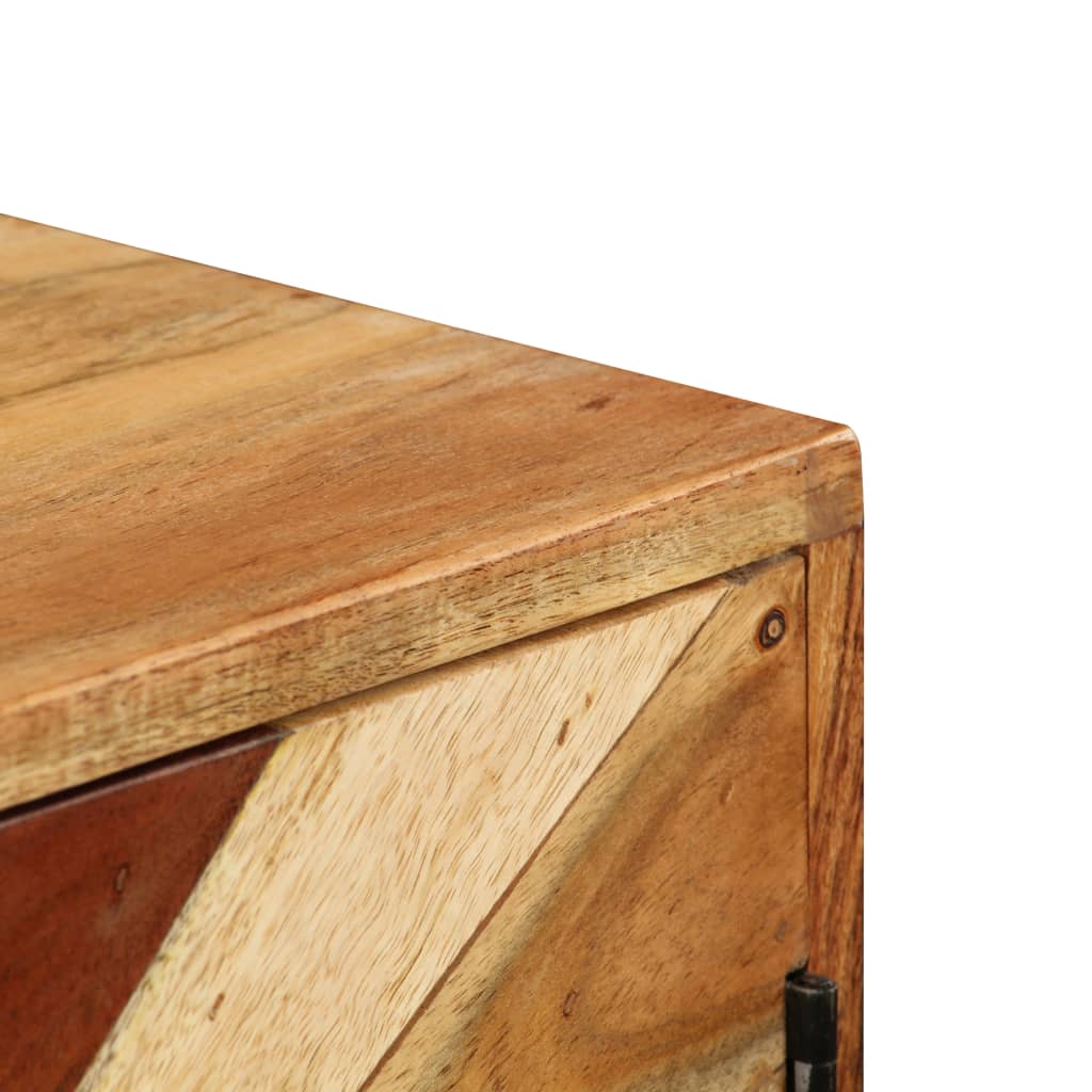 vidaXL Sideboard Solid Mango Wood 85x30x75 cm