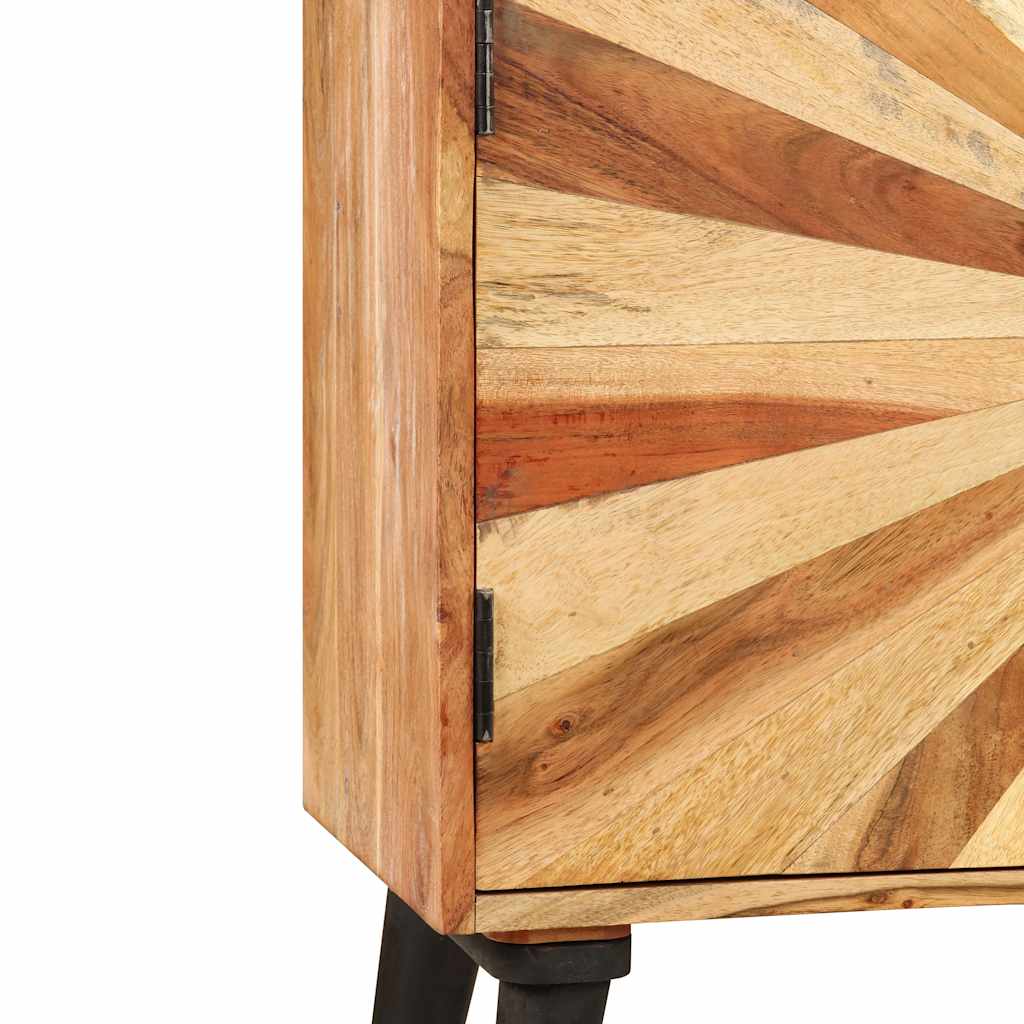 246166 vidaXL Sideboard Solid Mango Wood 85x30x75 cm