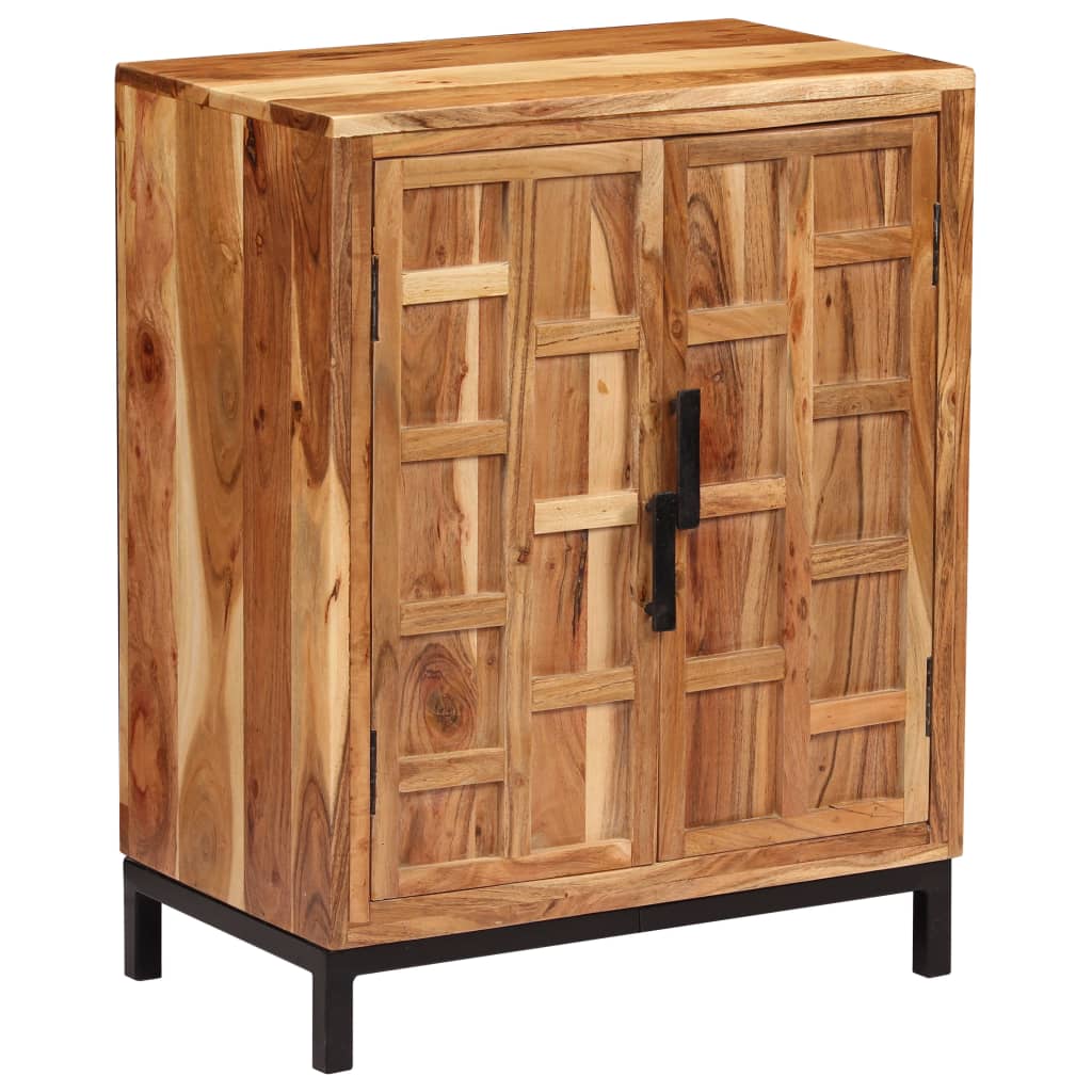 246135 vidaXL Sideboard Solid Acacia Wood 60x35x76 cm Brown