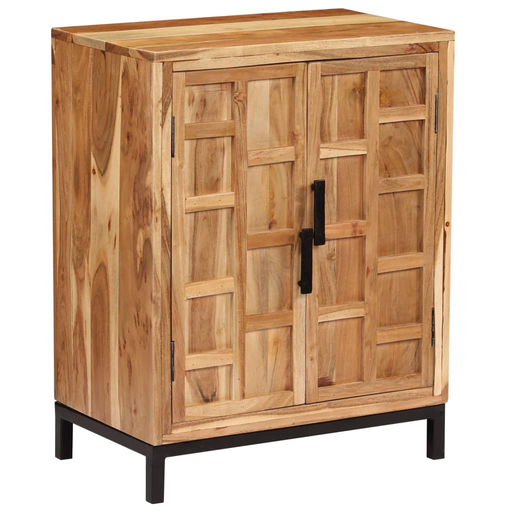 246135 vidaXL Sideboard Solid Acacia Wood 60x35x76 cm Brown