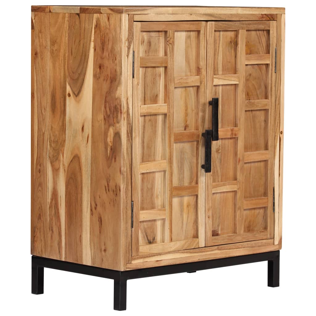 246135 vidaXL Sideboard Solid Acacia Wood 60x35x76 cm Brown