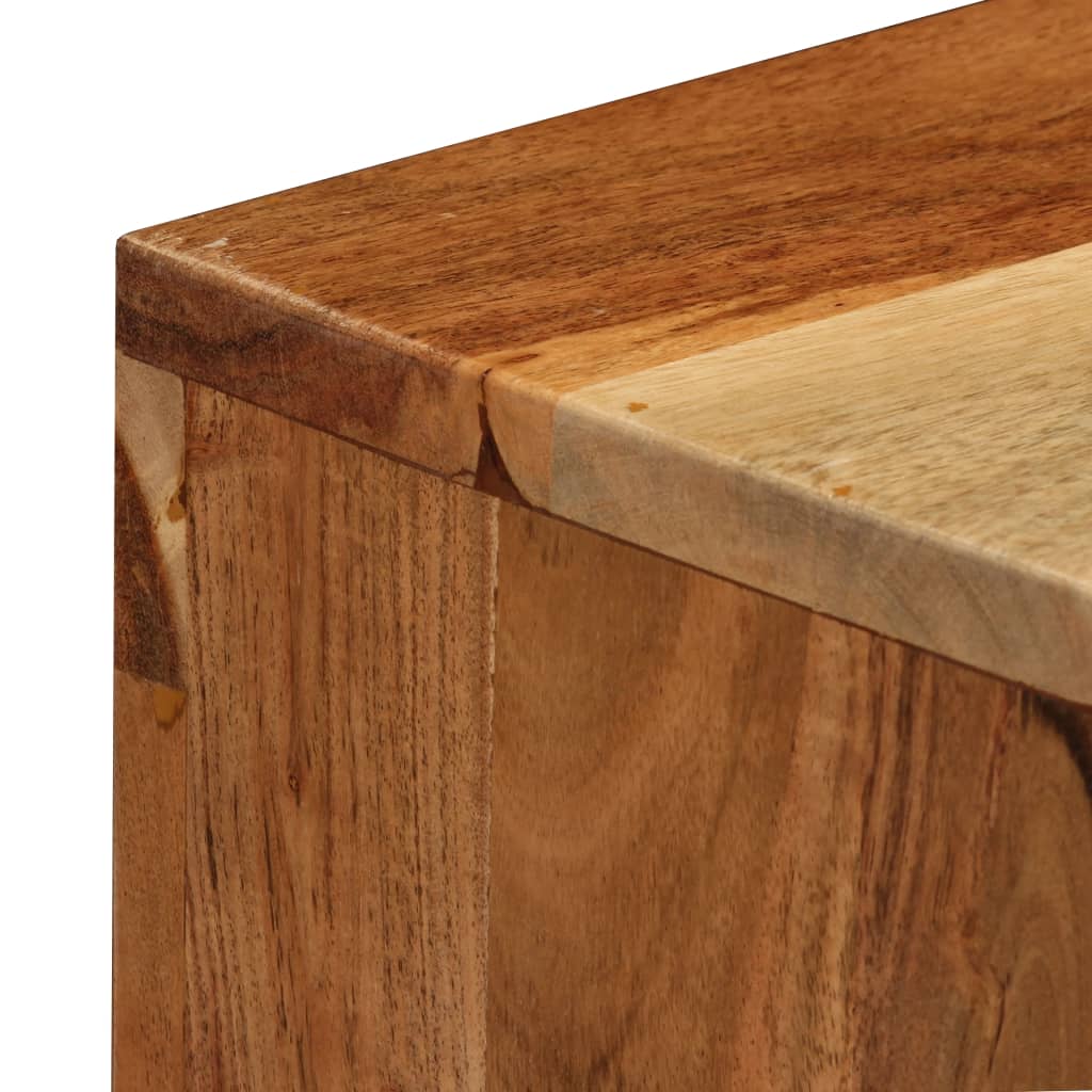 vidaXL Sideboard | Brown | Solid Acacia wood | 60x35x76 cm | Sideboard