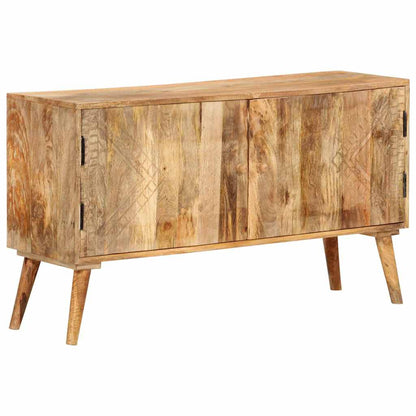 246145 vidaXL Sideboard Solid Mango Wood 110x30x60 cm