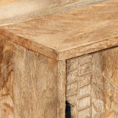 246145 vidaXL Sideboard Solid Mango Wood 110x30x60 cm