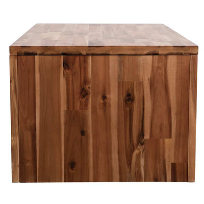 246043 vidaXL Coffee Table Solid Acacia Wood 90x50x37,5 cm