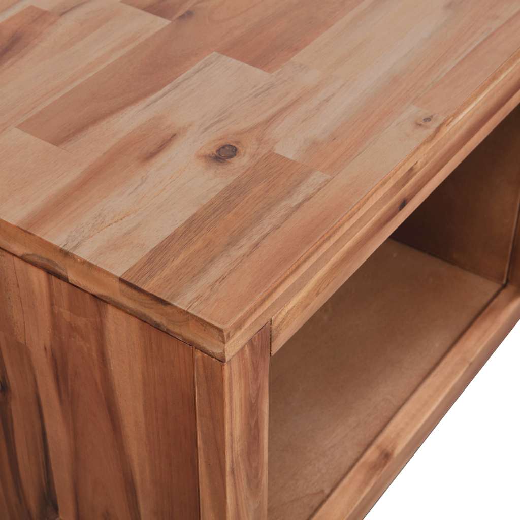 246043 vidaXL Coffee Table Solid Acacia Wood 90x50x37,5 cm