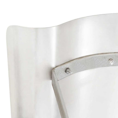 vidaXL Chimney Cowl 50x50x37 cm Stainless Steel