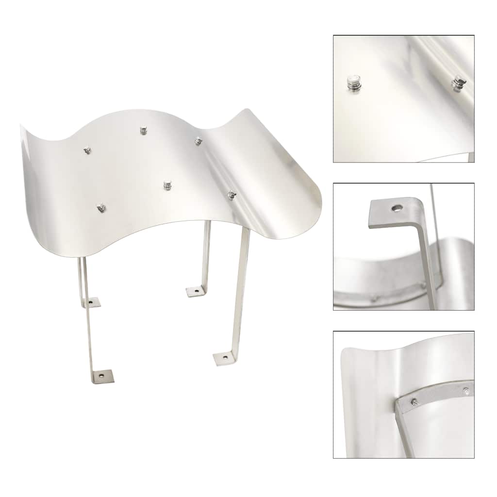 vidaXL Chimney Cowl 70x100x38 cm Stainless Steel