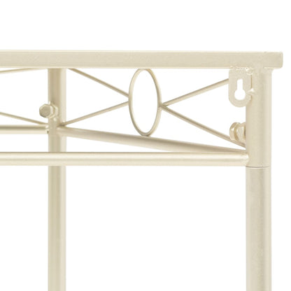 vidaXL Side Table Vintage Style Metal 87x34x73 cm Gold