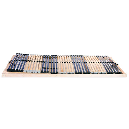 vidaXL Bed Base | Beechwood | Solid beechwood frame | Single