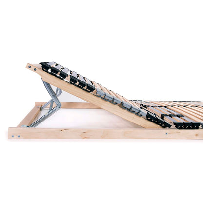 vidaXL Bed Base | Beechwood | Solid beechwood frame | Single