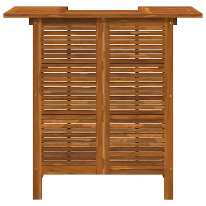 44007 vidaXL Bar Table 110x50x105 cm Solid Acacia Wood