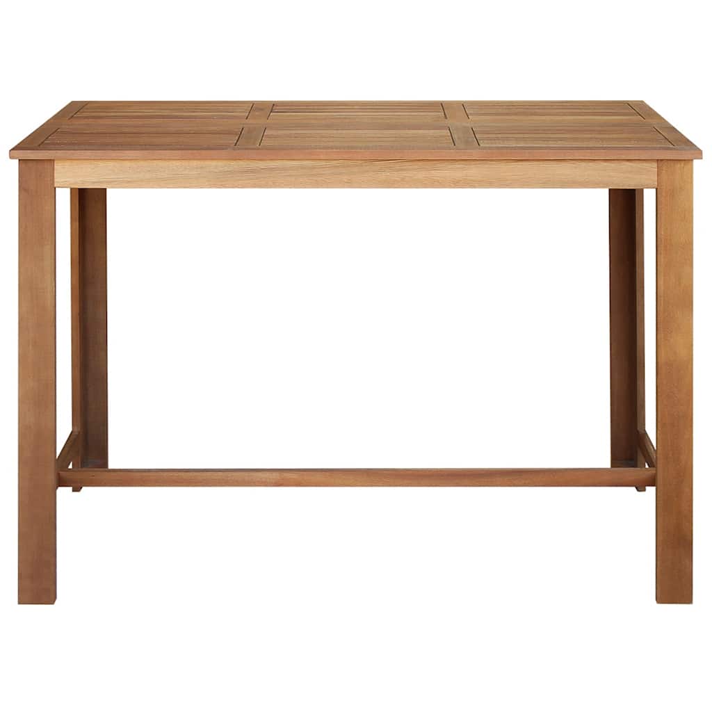 vidaXL Bar Table | Natural wood | Solid acacia wood | 150x70x105 cm | Durable
