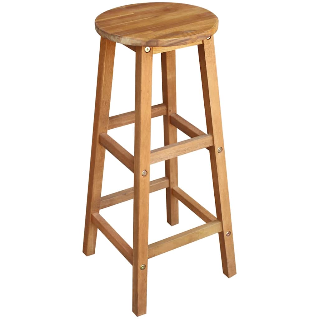 246670 vidaXL Bar Table and Stool Set 7 Pieces Solid Acacia Wood