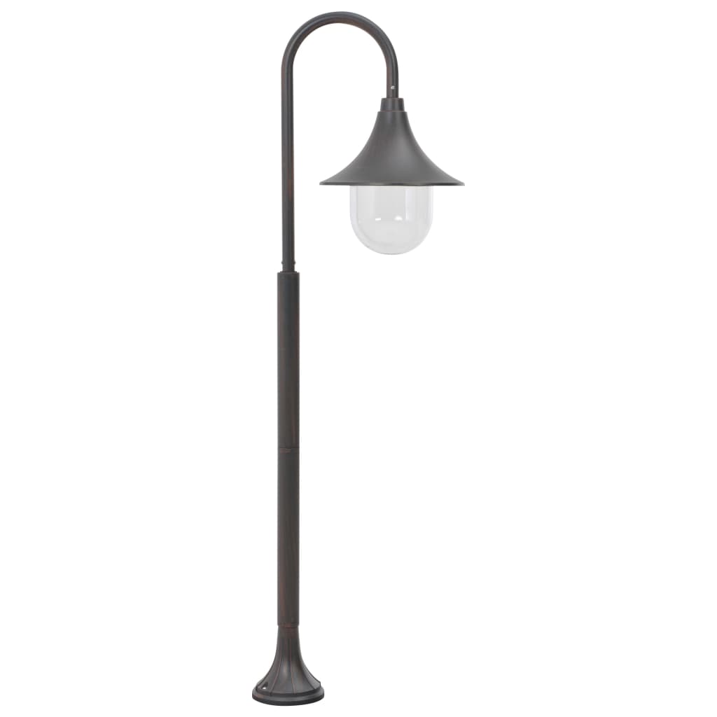 vidaXL Garden Post Light E27 120 cm Aluminium Bronze