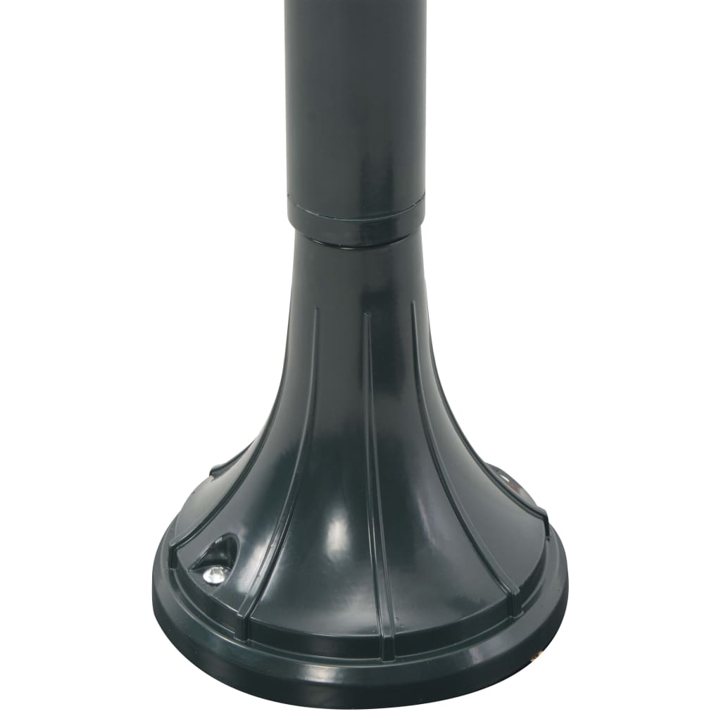 vidaXL Garden Post Light E27 120 cm Aluminium Dark Green