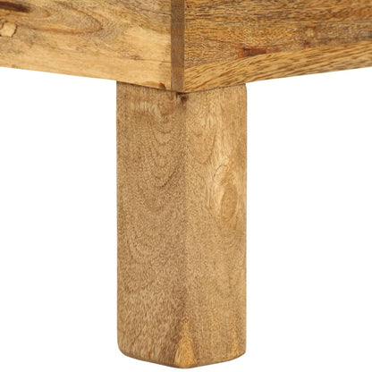 vidaXL Coffee Table Solid Mango Wood 110x55x35 cm