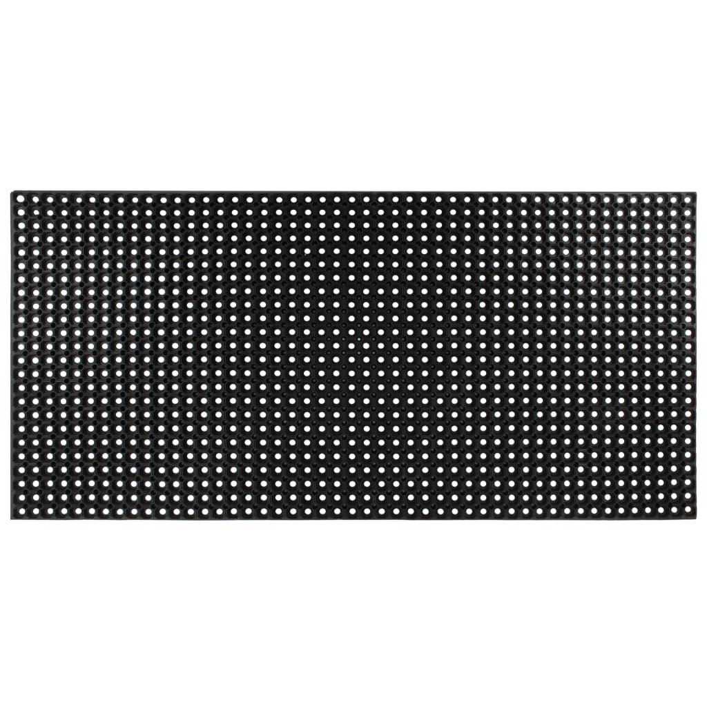 vidaXL Mat Rubber 16 mm 100x150 cm