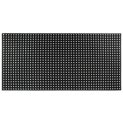 246605 vidaXL Mat Rubber 16 mm 100x200 cm