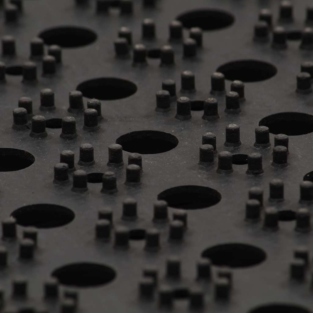vidaXL 5 pcs Mats Rubber 22 mm 40x60 cm