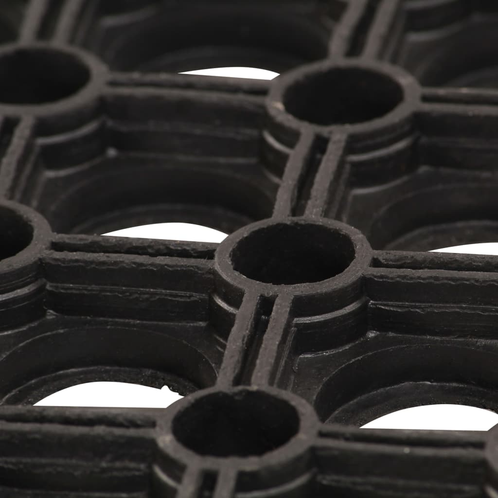 vidaXL Mat Rubber 22 mm 80x120 cm