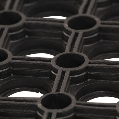 vidaXL Mat Rubber 22 mm 80x120 cm