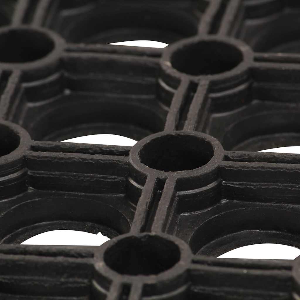 vidaXL Mat Rubber 22 mm 80x120 cm