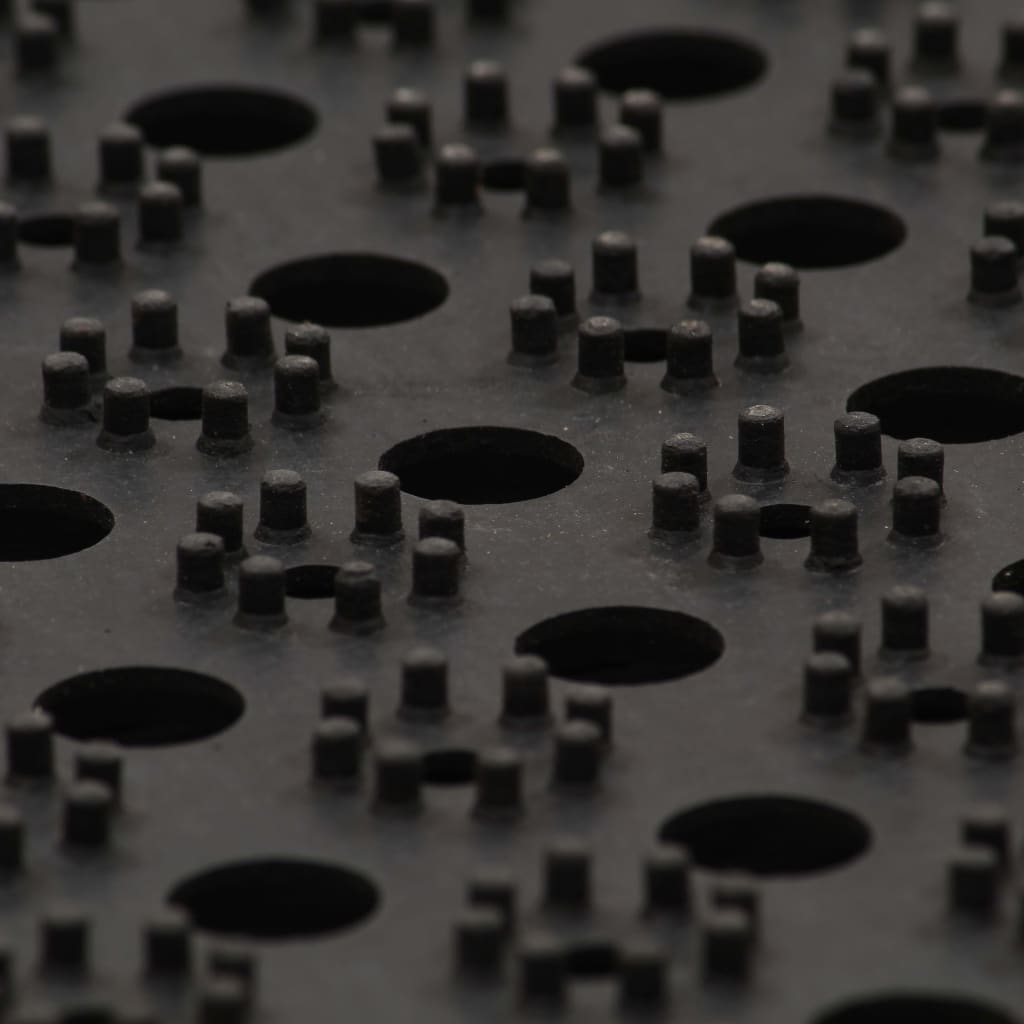 vidaXL Mat Rubber 22 mm 80x120 cm