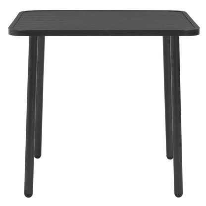 vidaXL Bistro Set | Dark Grey | E-coated and powder-coated steel | Standard