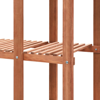 vidaXL Plant Stand Cedar Wood 86x36x139 cm