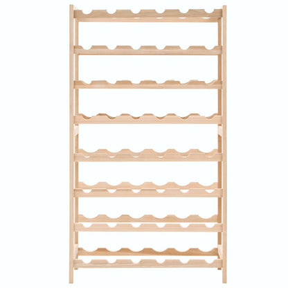 vidaXL Wine Rack Cedar Wood 57.5x28x102 cm