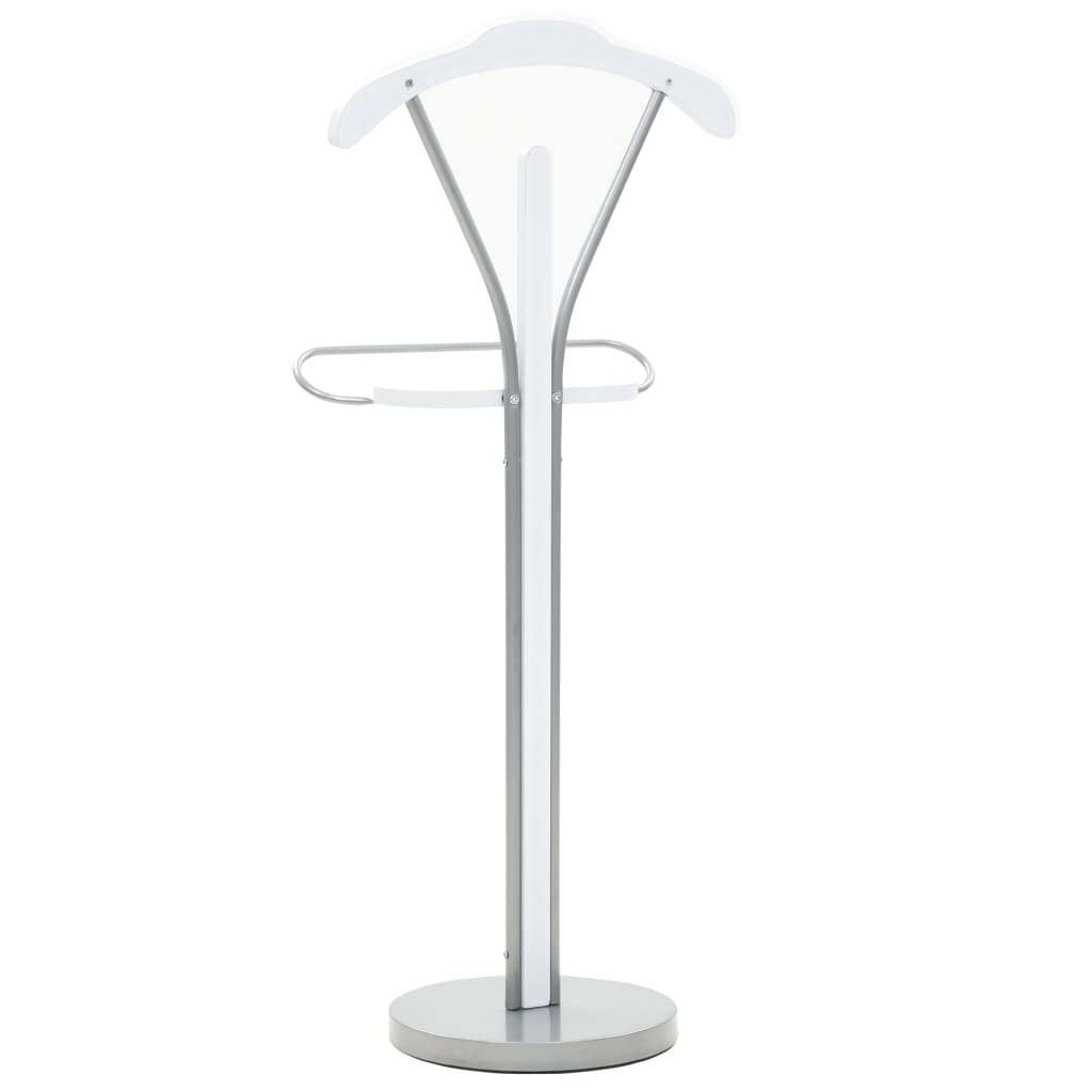 vidaXL Suit Stand 45x35x107 cm White