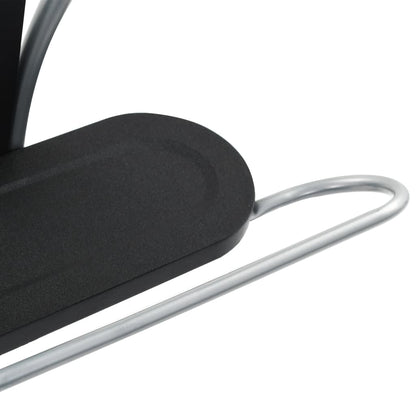 vidaXL Suit Stand 45x35x107 cm Black and Grey