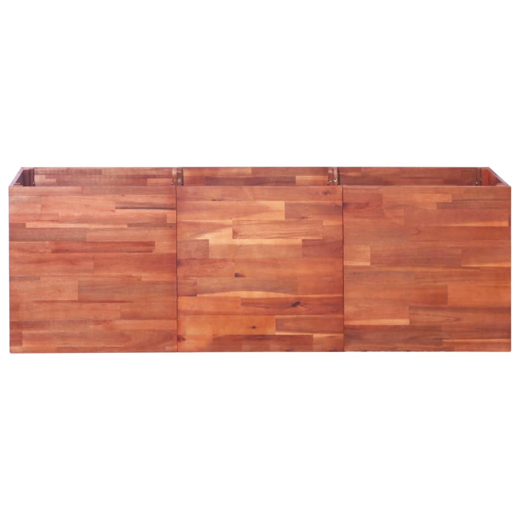vidaXL Garden Raised Bed Acacia Wood 150x50x50 cm