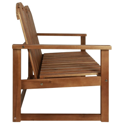 vidaXL Garden Bench | Brown | Acacia wood | 110 cm |  Durable  | Garden Bench