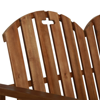 vidaXL Garden Bench | Brown | Acacia wood | 110 cm |  Durable  | Garden Bench