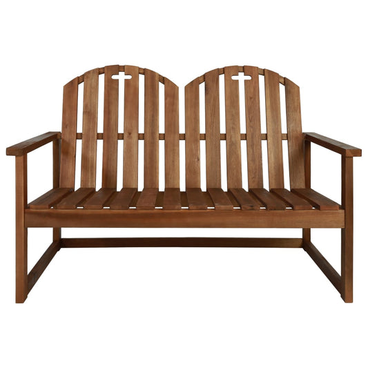 vidaXL Sofa Set | Brown | Solid Acacia Wood | Medium | Durable