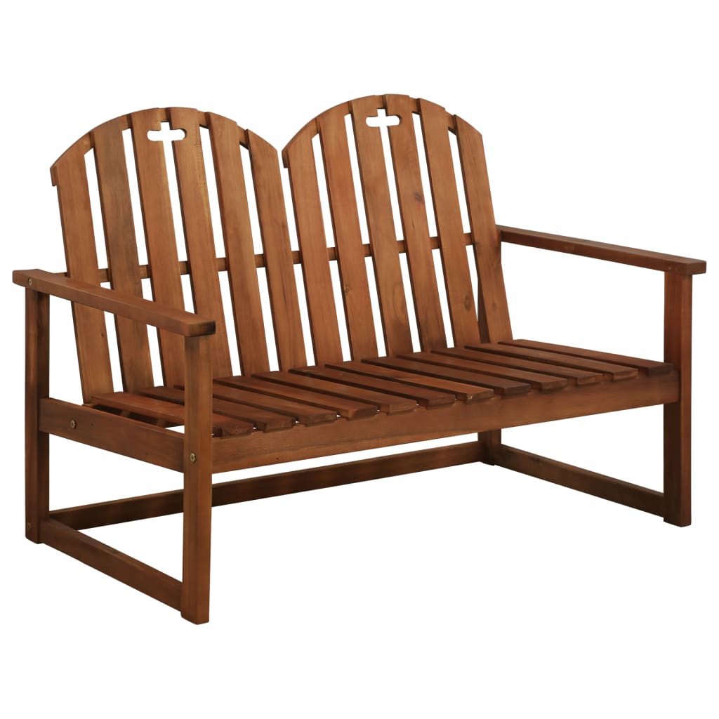 vidaXL Sofa Set | Brown | Solid Acacia Wood | Medium | Durable