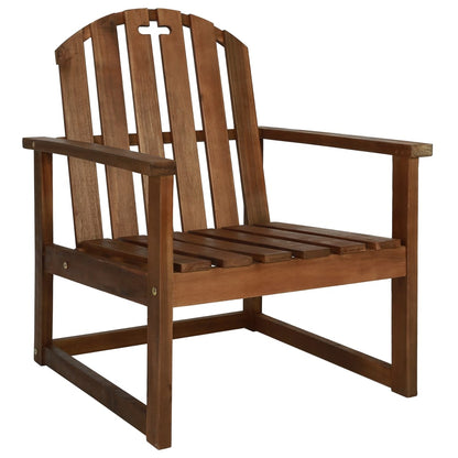 vidaXL Sofa Set | Brown | Solid Acacia Wood | Medium | Durable