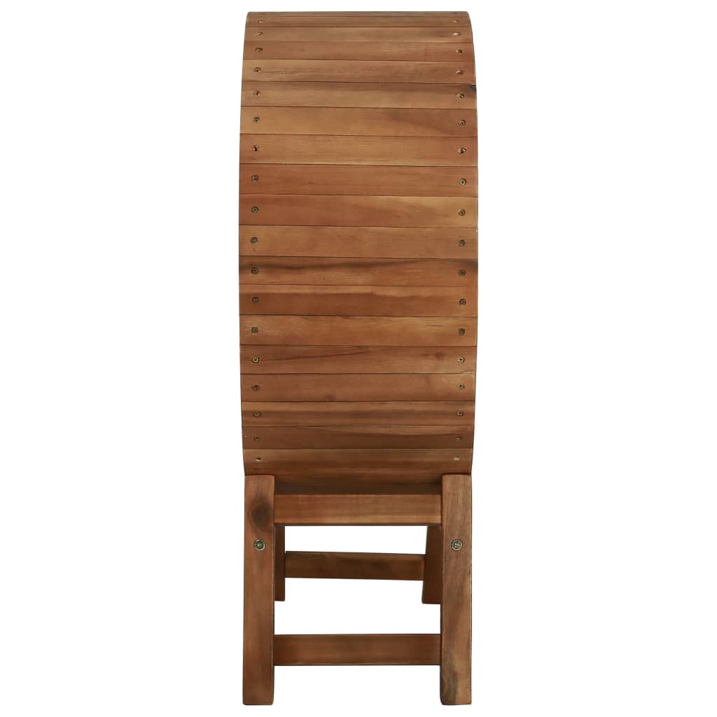 vidaXL Wine Rack 13 Bottles Solid Acacia Wood