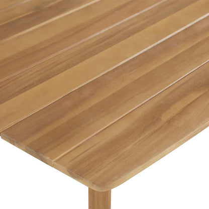 44221 vidaXL 5 Piece Outdoor Dining Set Solid Acacia Wood