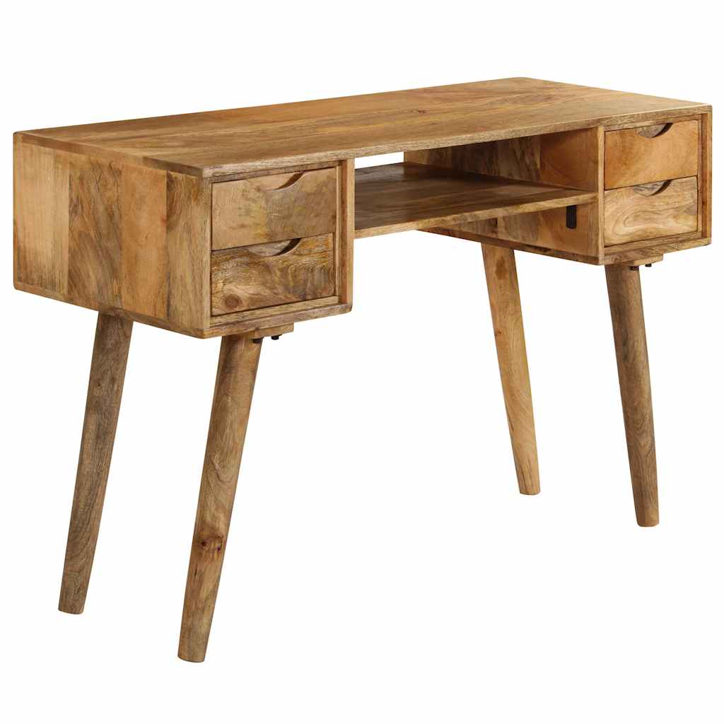 246791 vidaXL Writing Desk Solid Mango Wood 115x47x76 cm