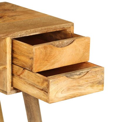 vidaXL Writing Desk Solid Mango Wood 115x47x76 cm