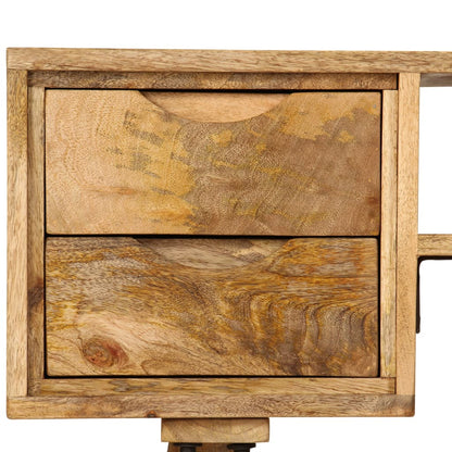 vidaXL Writing Desk Solid Mango Wood 115x47x76 cm