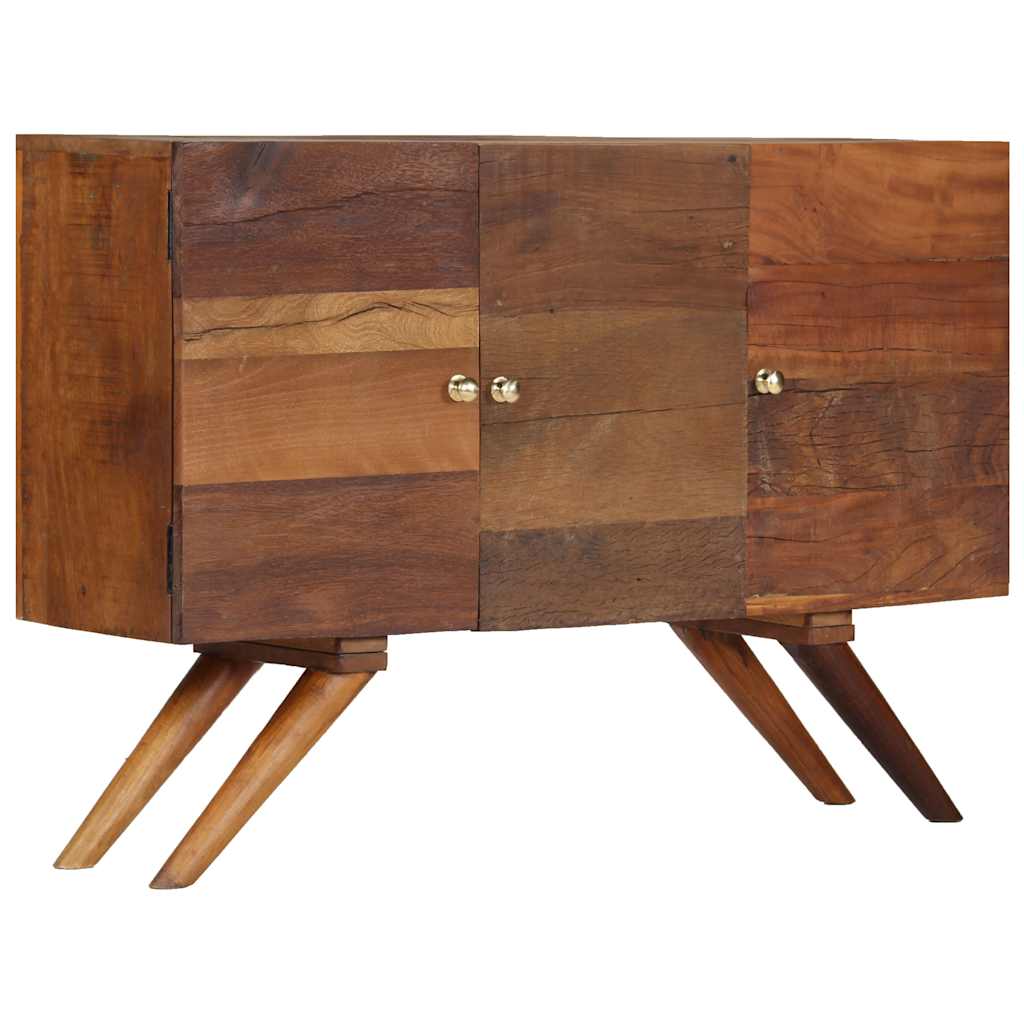 246674 vidaXL Sideboard Brown Solid Reclaimed Wood 110x30x75 cm