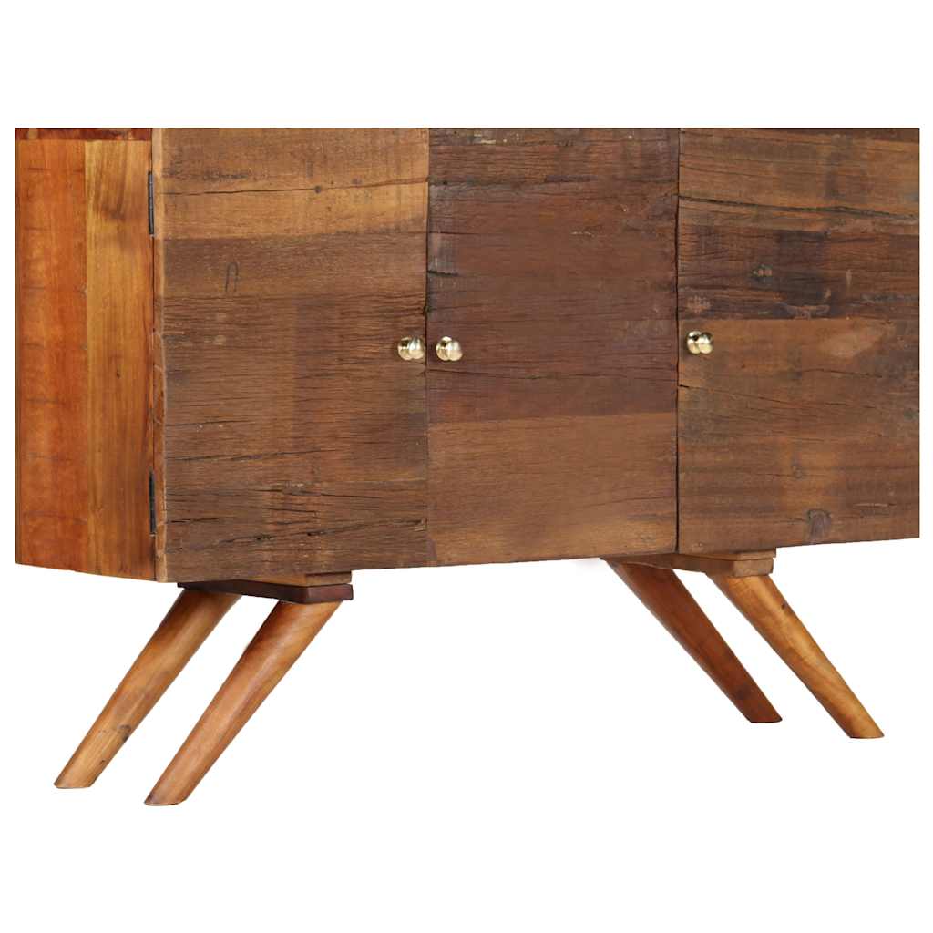 246674 vidaXL Sideboard Brown Solid Reclaimed Wood 110x30x75 cm